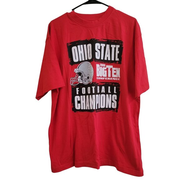Ohio State Buckeyes Big Ten Conference Football Champions T-Shirt Mens Large - Picture 1 of 3